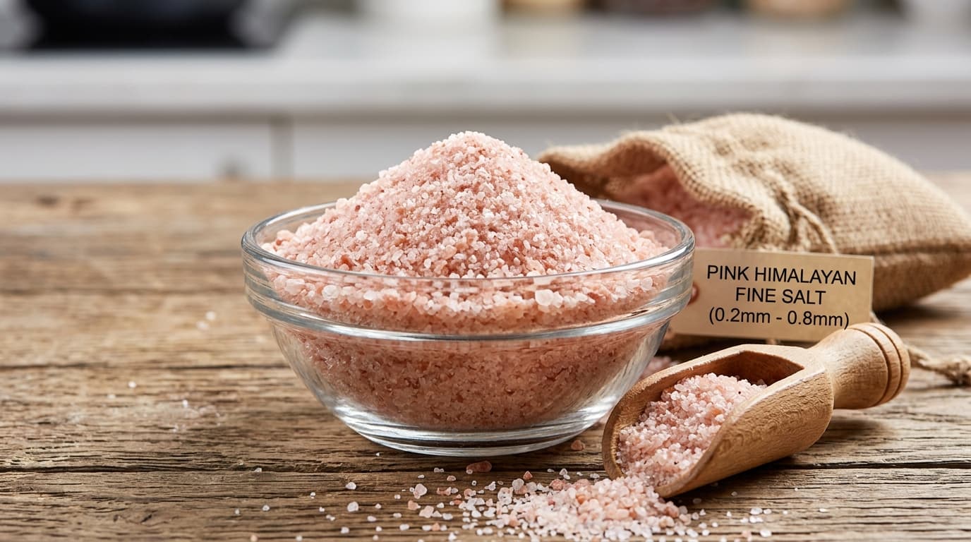 Pink Himalayan Fine Salt (0.2mm - 0.8mm)
