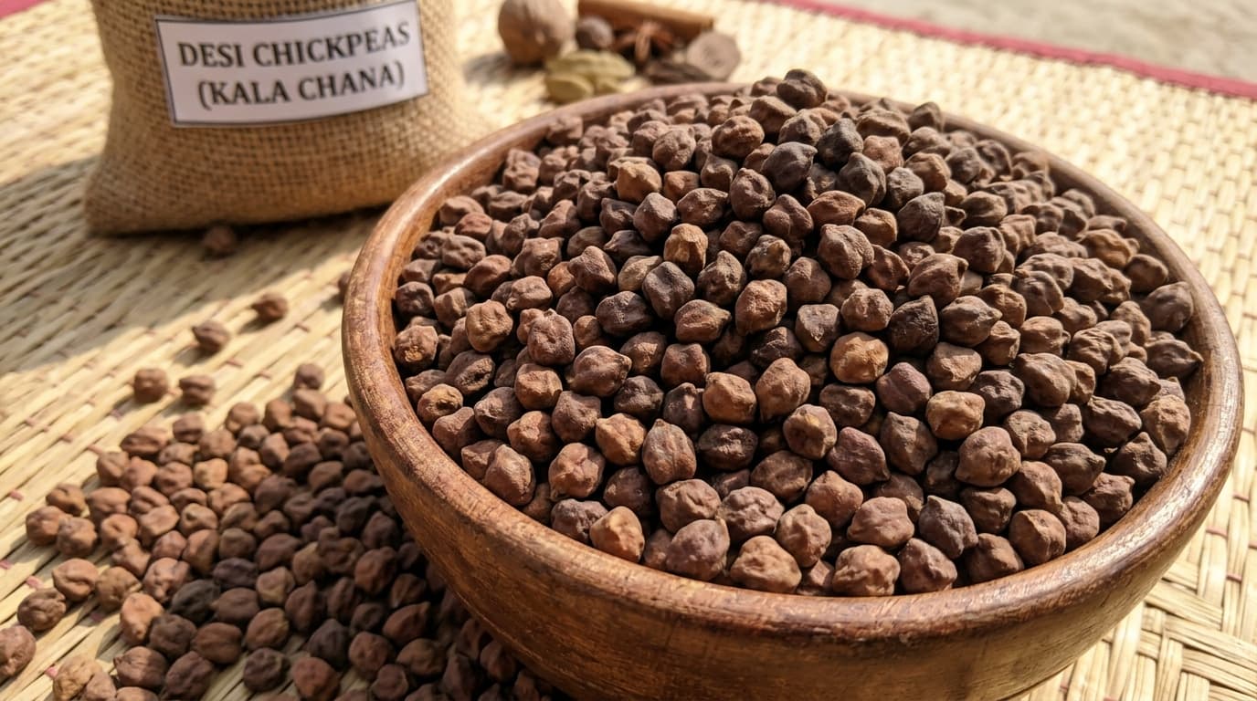 Desi Chickpeas (Kala Chana)